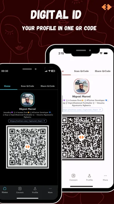 Tangkapan layar Connect me: Digital identity